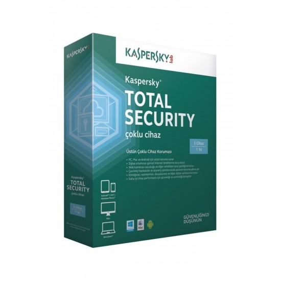 Total Securıty 3 Kullanıcı 1 Yıl Total Securıty 3 Kullanıcı 1 Yıl